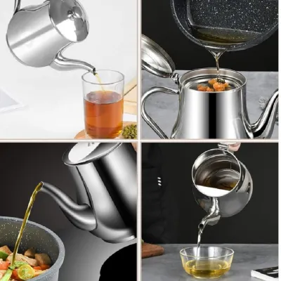 Stainless Steel Oil kettle Small (500 ML)